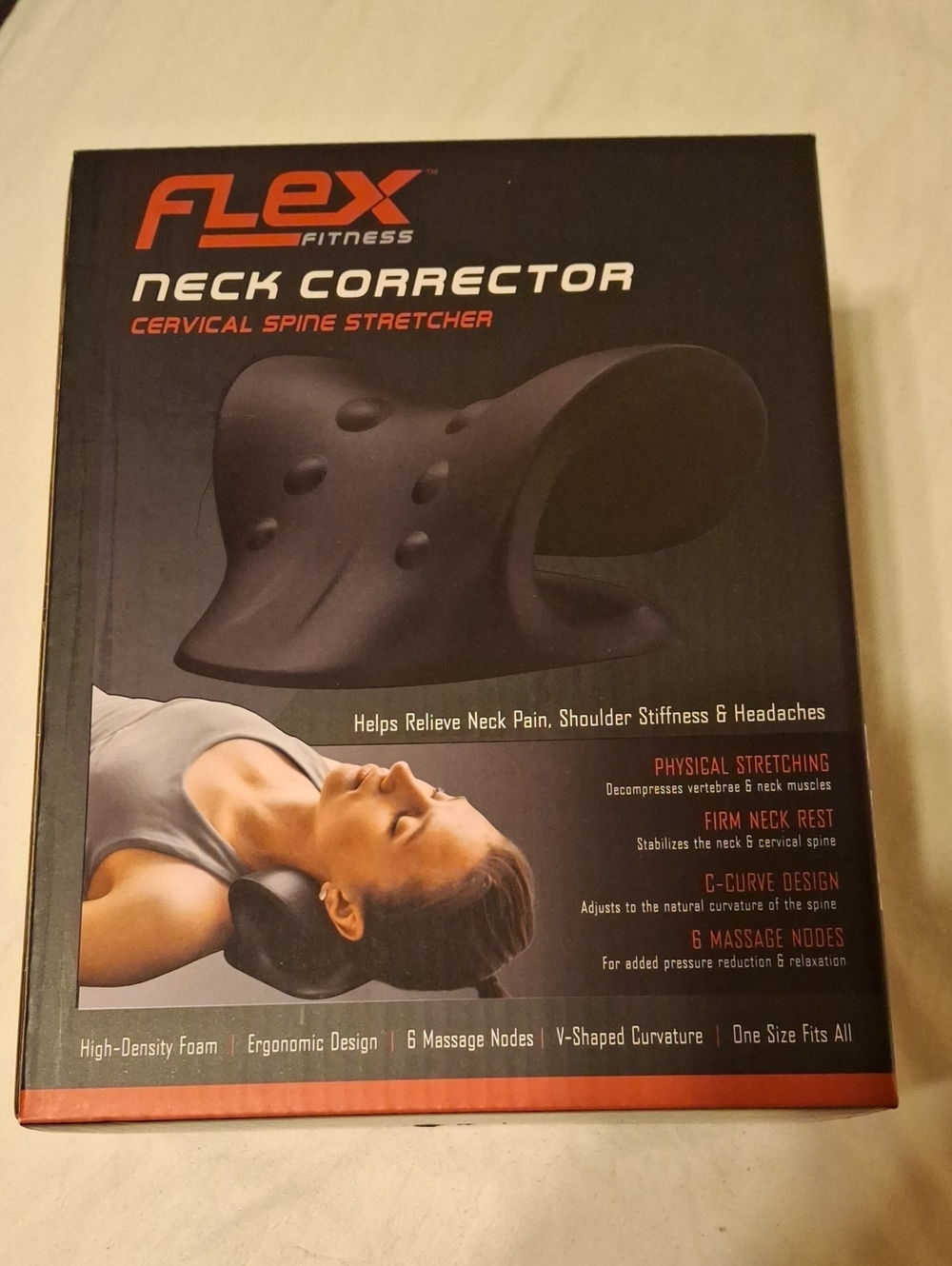FLEX Fitness Neck Corrector - Black